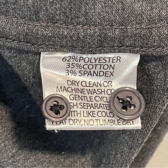 Soft Cloth Lifestyle Accommodated Long Sleeve Cotton Blend Shirt XL NWT - Picture 4 of 7